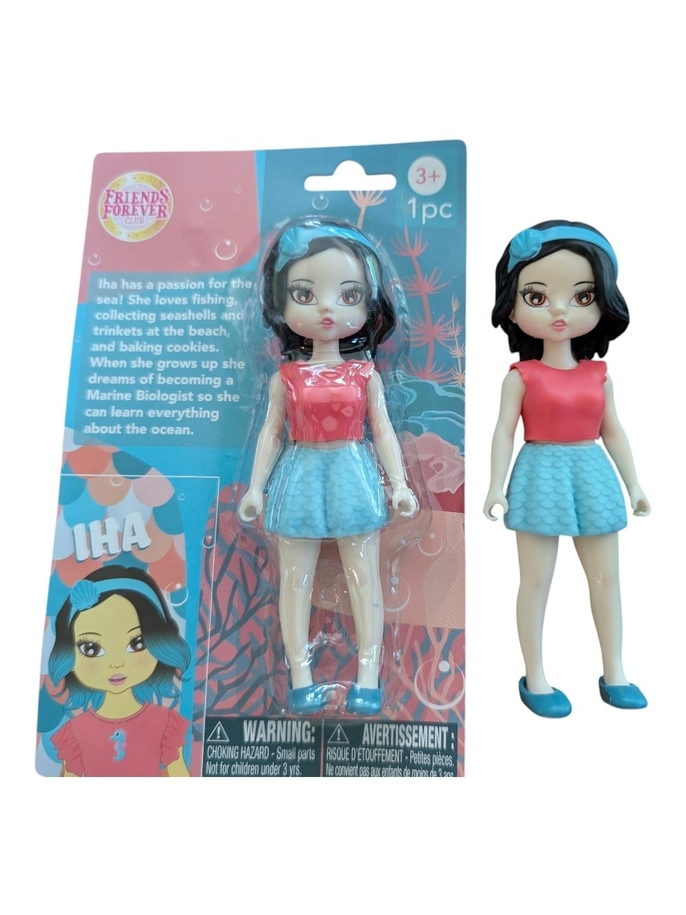 Iha Blue & Pink Fashion Dolls